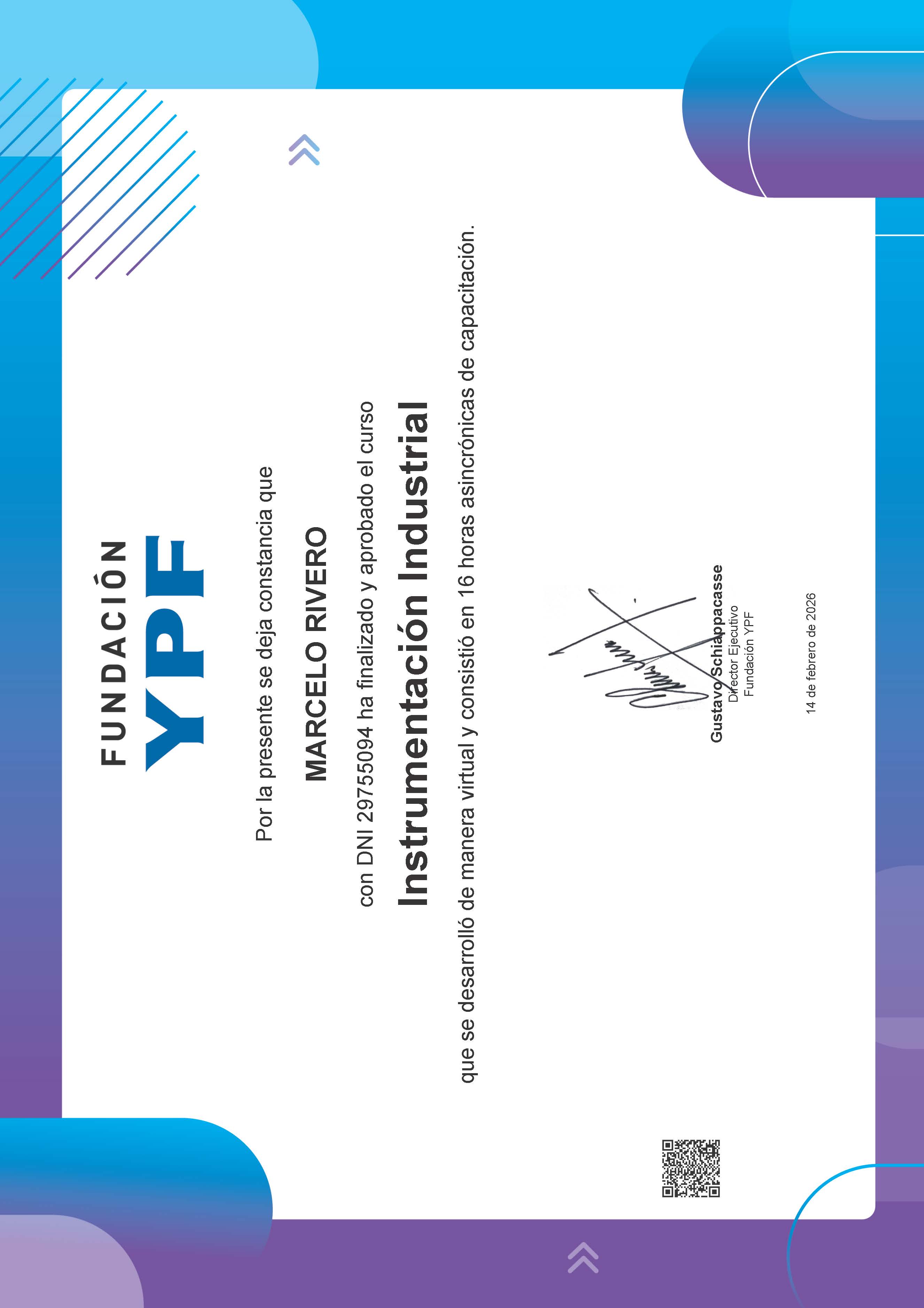 Certificado de estudios